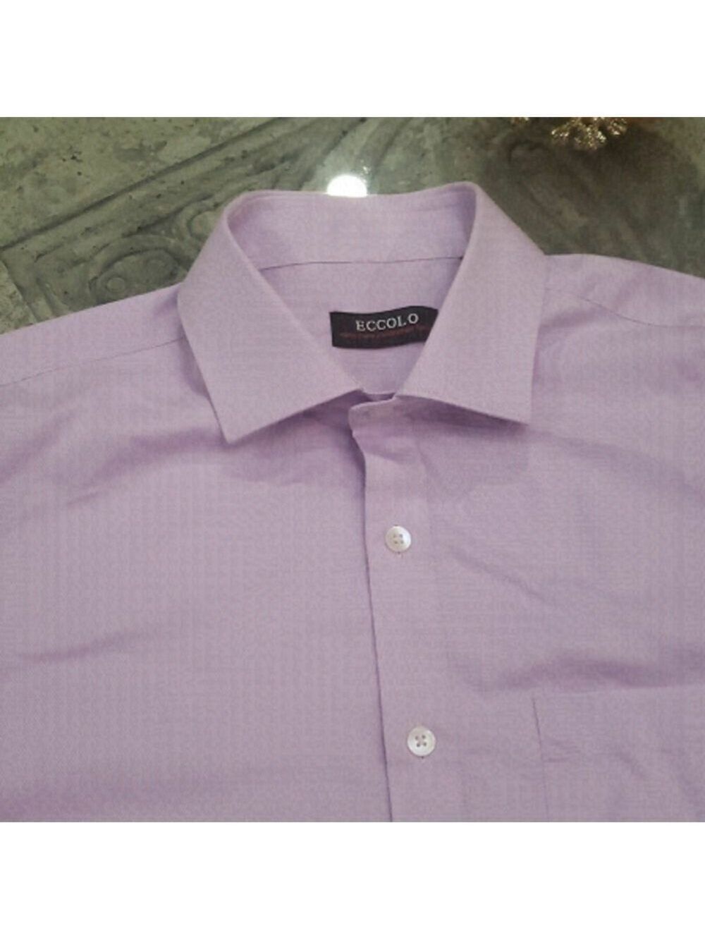ECCOLO COTTON BLEND DRESS SHIRT
